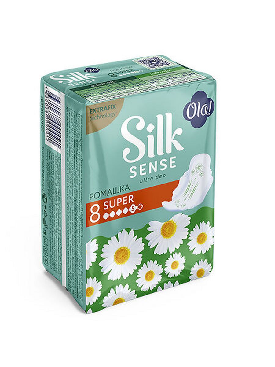 Прокладки силк сенс. Silk sense прокладки ультра нормал. Прокладки Ола Силк Сенс ультра Део Найт ультратонкие Ромашка. Прокладки гигиенические Ola Silk sense Ромашка для обильных выделений 8 шт. Ола Силк Сенс прокладки.