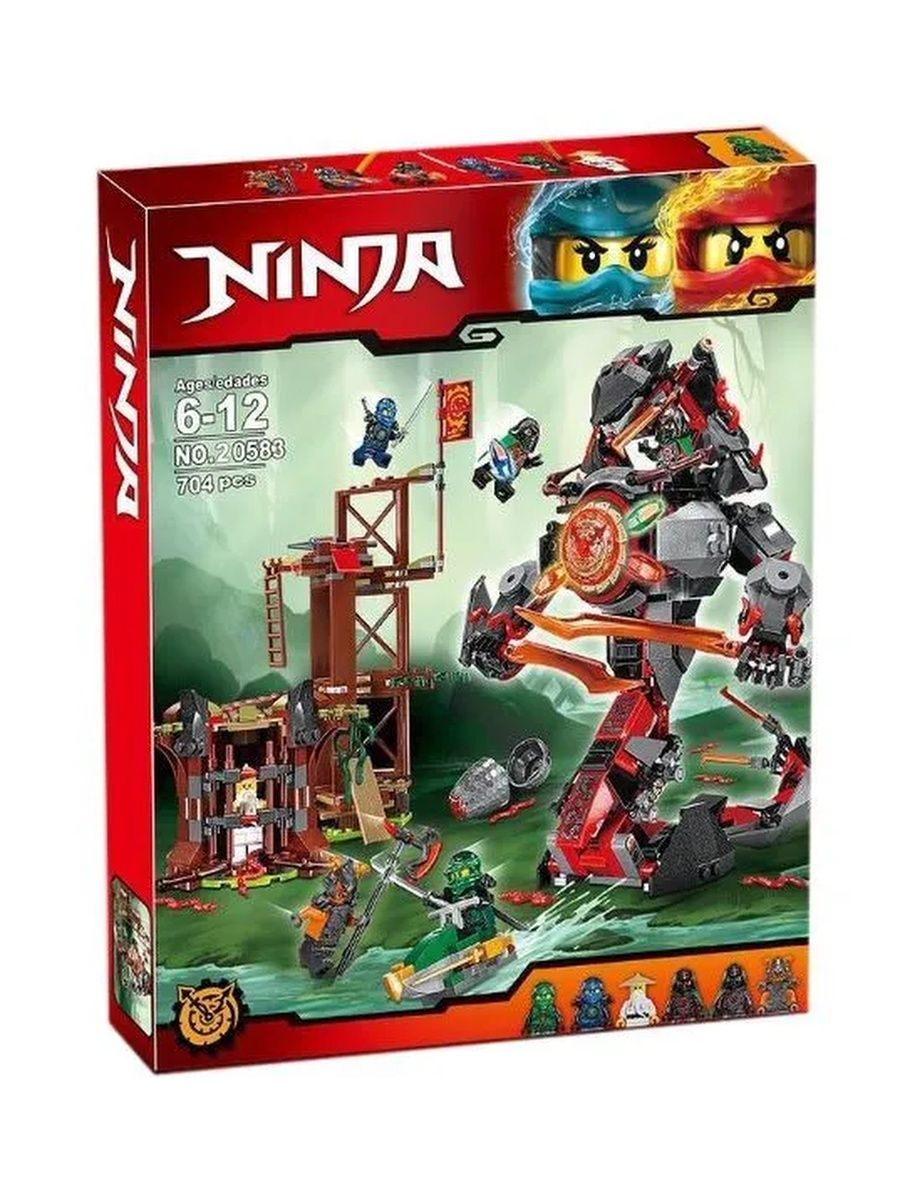 Конструктор Ninjago Ниндзяго Железные удары судьбы 704 дет LEGO 171890174  купить за 2 064 ₽ в интернет-магазине Wildberries