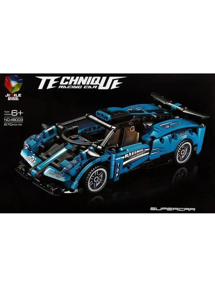 Конструктор набор Technic Техник Машина Спорткар 570 дет LEGO 171896579  купить в интернет-магазине Wildberries