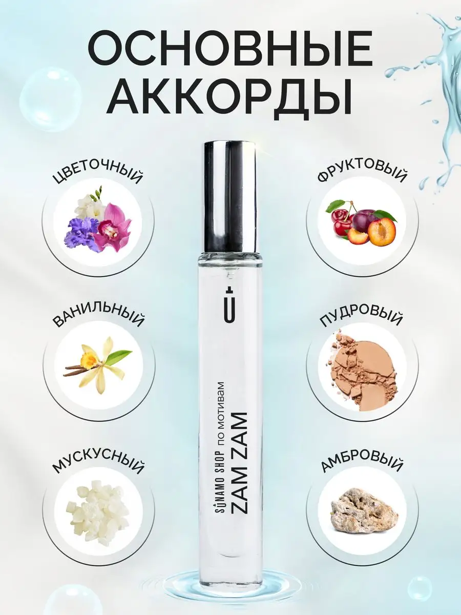 Zam Zam Зам духи по мотивам SU8 SUNAMO SHOP 171903854 купить за 480 ₽ в  интернет-магазине Wildberries