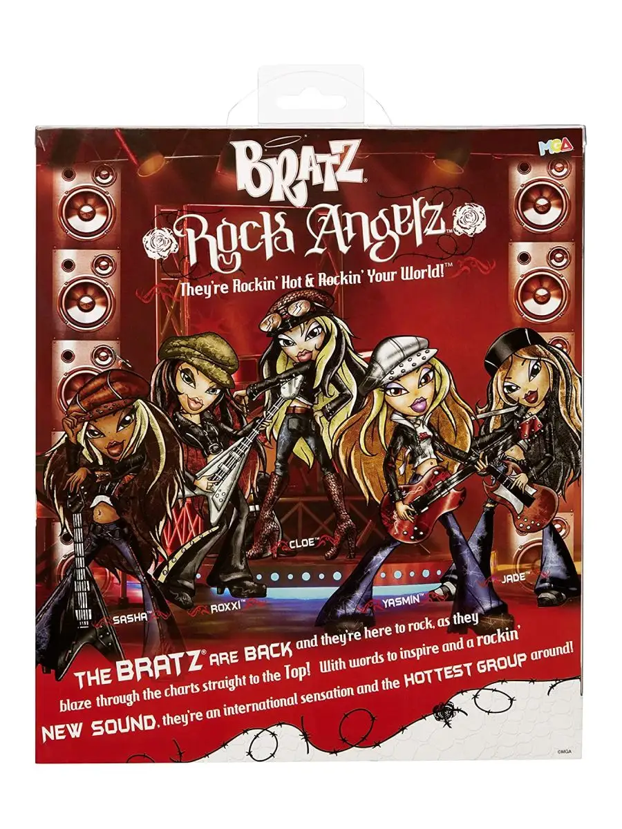 Шарнирная кукла Bratz Rock Angelz Jade / рок Джейд Братс BRATZ 171904547  купить в интернет-магазине Wildberries