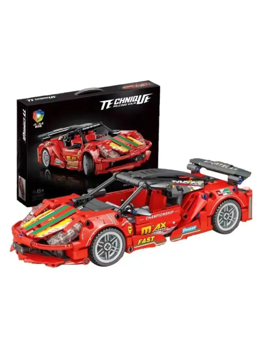 Конструктор Technic Техник Гоночная машина Ferrari 471 дет LEGO 171906384  купить за 1 680 ₽ в интернет-магазине Wildberries