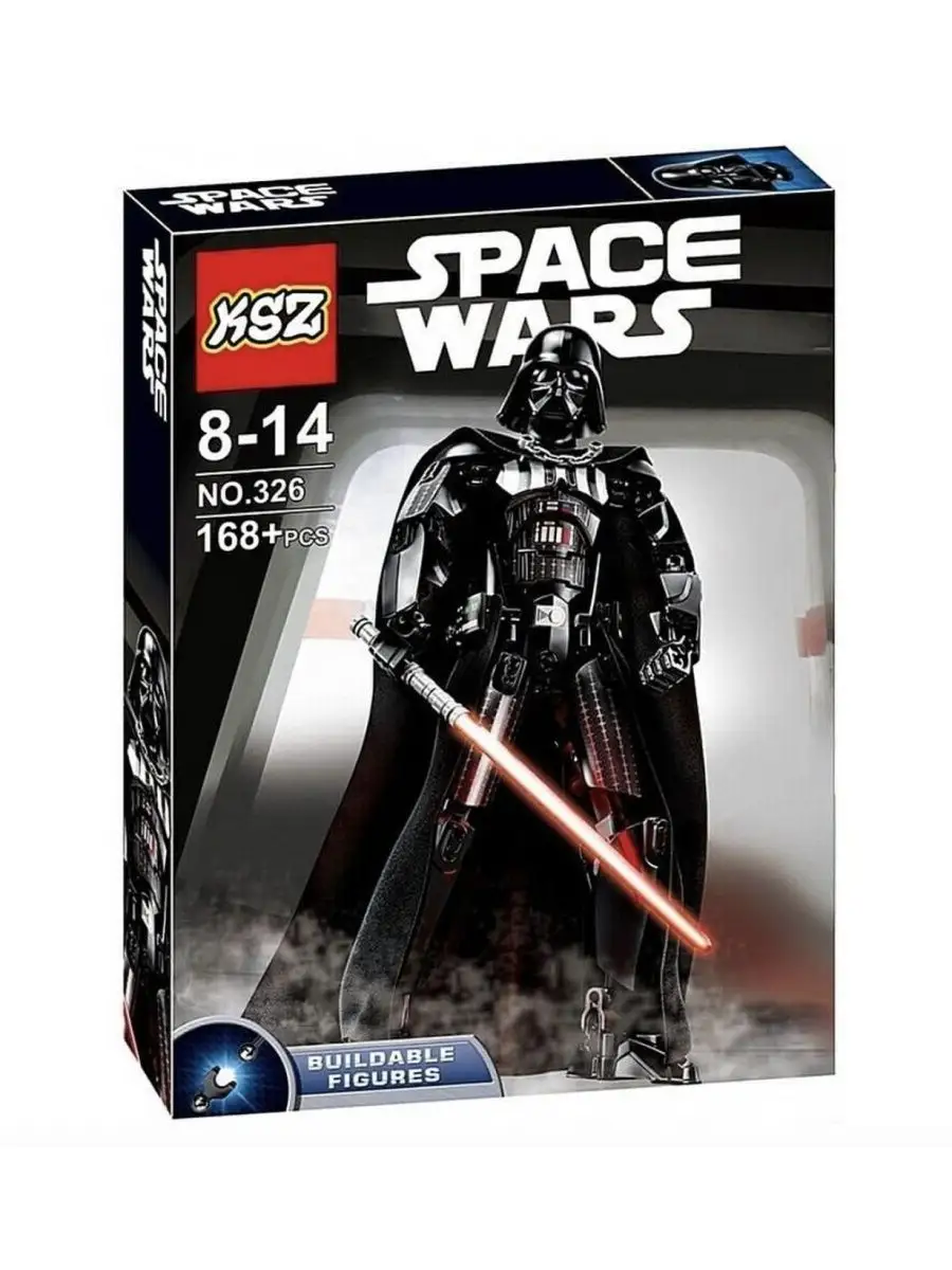 Конструктор набор Star Wars Звездные войны Дарт Вейдер 168д LEGO 171906520  купить за 1 315 ₽ в интернет-магазине Wildberries