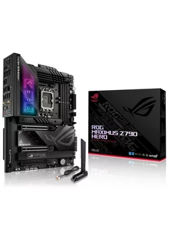 Материнская плата ROG MAXIMUS Z790 HERO, LGA 1700, ATX Asus 171910130 купить за 58 145 ₽ в интернет-магазине Wildberries