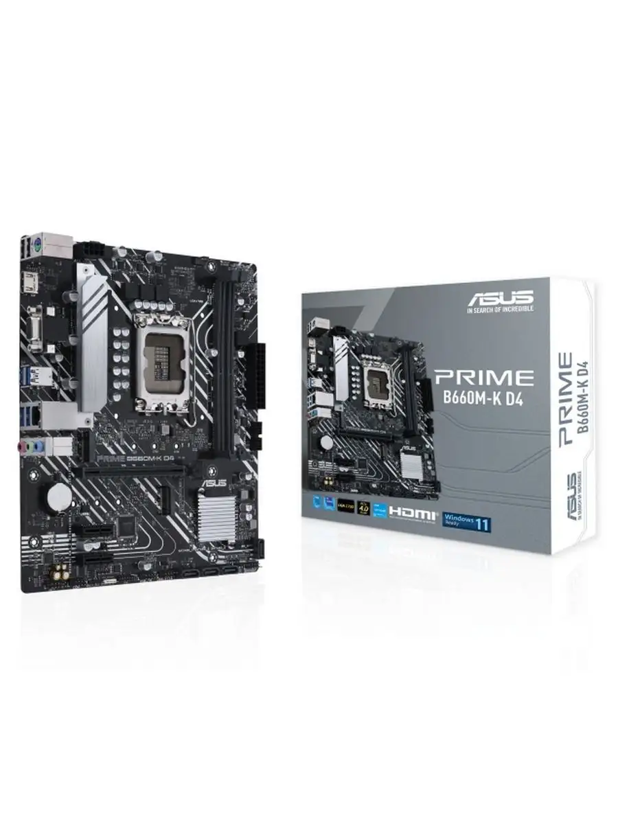 Asus Материнская плата PRIME B660M-K mATX