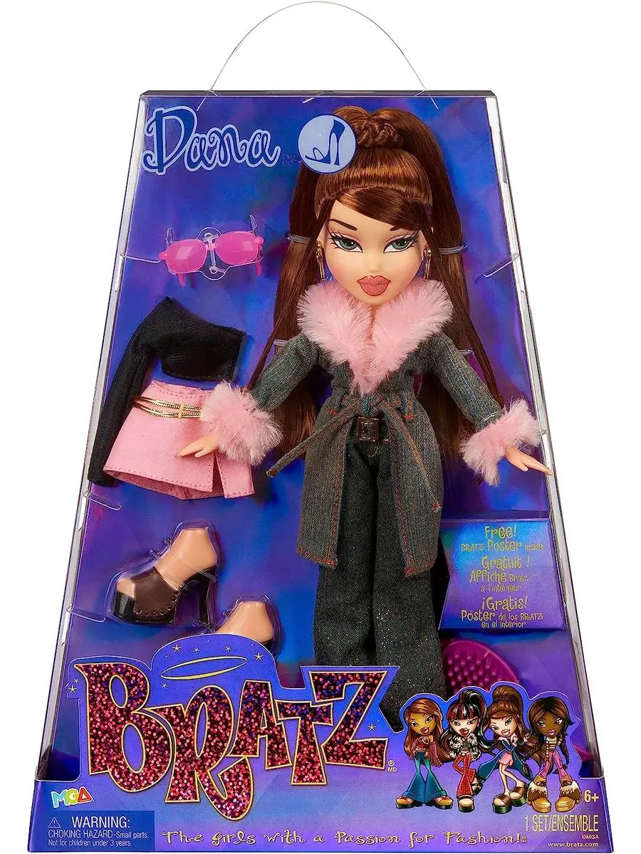 Кукла Братц Дана 3 серия Bratz Dana 591986 BRATZ 171925422 купить в  интернет-магазине Wildberries