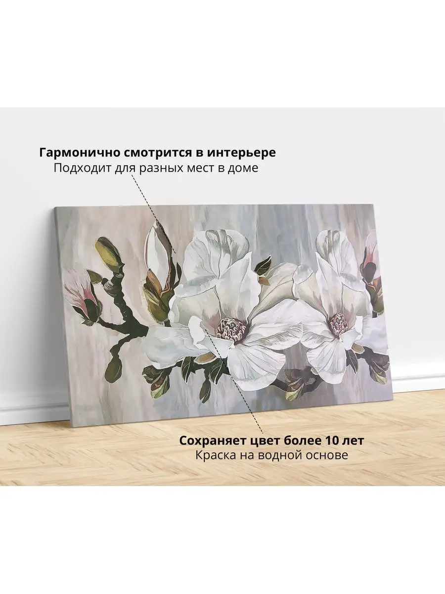 Интерьерная картина на стену большая Цветы лета Art Debut Gallery 171931070  купить за 3 434 ₽ в интернет-магазине Wildberries