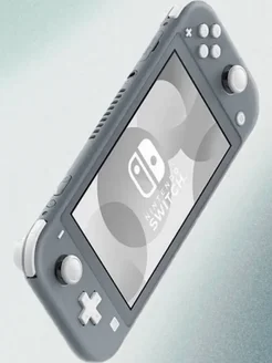 Nintendo Switch Lite Прошитая игровая приставка серая 256ГБ