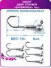 Джиг головки Barbarian, 6 штук, 10 грамм, крючок 4 0 Пирс 171943655 купить за 590 ₽ в интернет‑магазине Wildberries