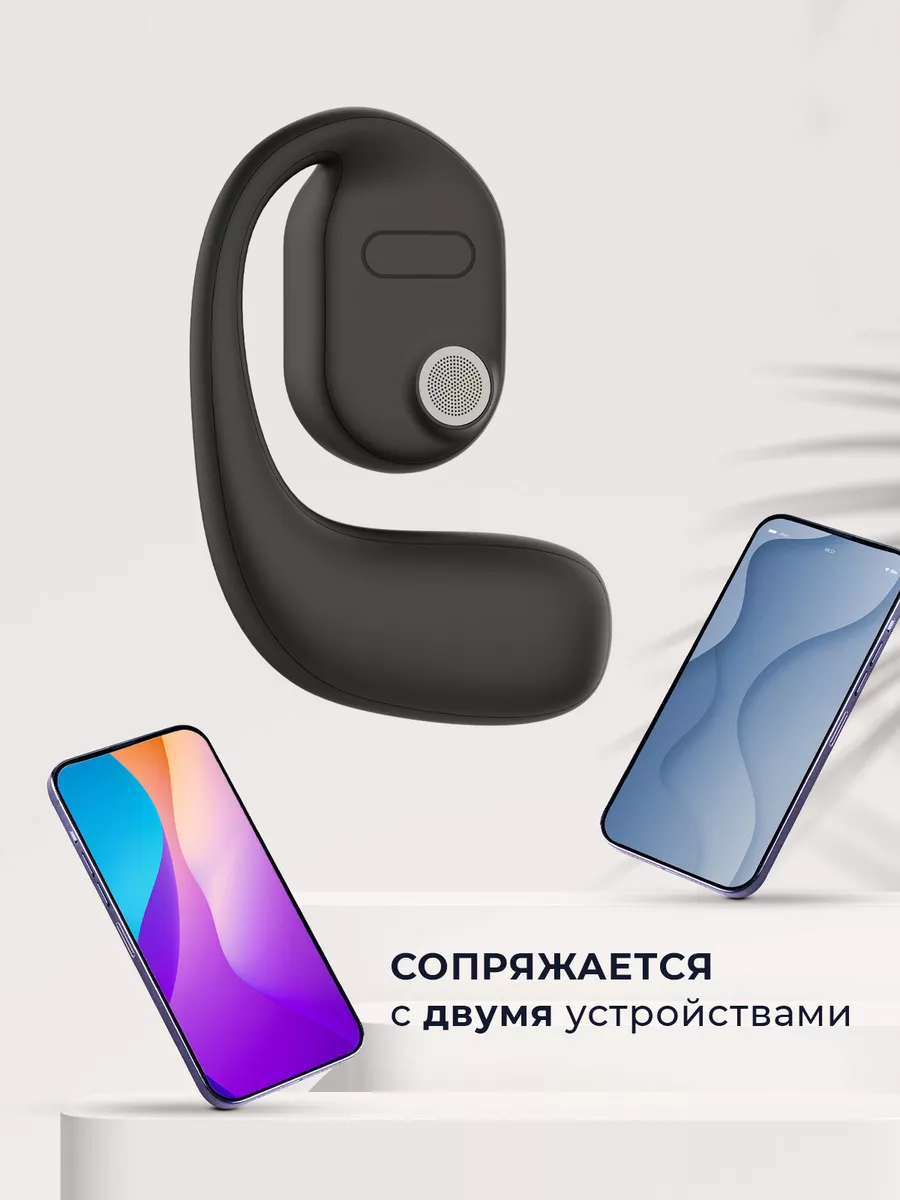 Беспроводная гарнитура bluetooth блютуз YJ77 VIBONCHA 171945460 купить за  815 ₽ в интернет-магазине Wildberries