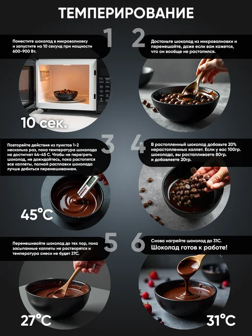 Мистер Чокер Шоколад кондитерский белый + молочный 2 кг, 27% и 30%, капли, 2 кг, фото 8
