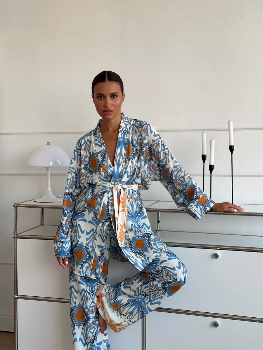 Костюм двойка со штанами Loungewear ZEFIRKA 171968095 купить в  интернет-магазине Wildberries