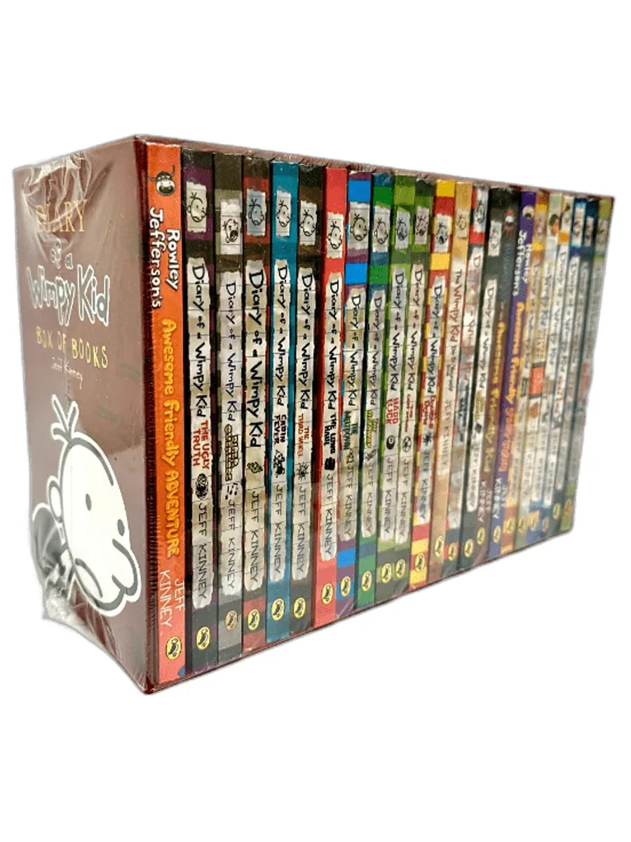 Diary of a Wimpy Kid (25 книг в плотном коробе) Puffin 172041234