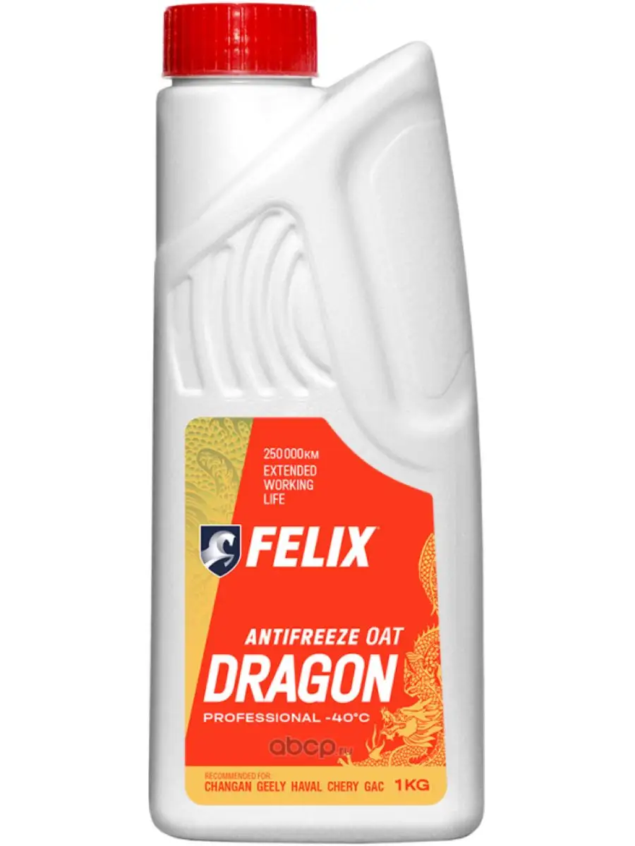 Антифриз Феликс Dragon (-40) 1кг. FELIX (авто) 172050372 купить за 355 ₽ в  интернет-магазине Wildberries