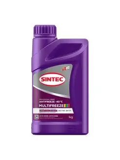 Антифриз готовый фиолетовый Синтек MULTIFREEZE 1кг SINTEC 172050602 купить за 323 ₽ в интернет-магазине Wildberries