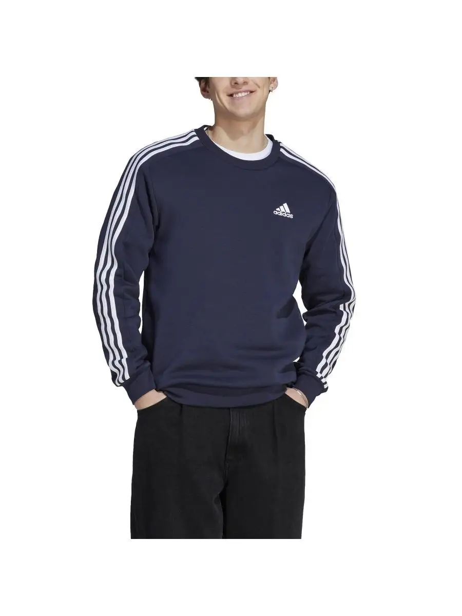 Adidas ess 3s crew ft online