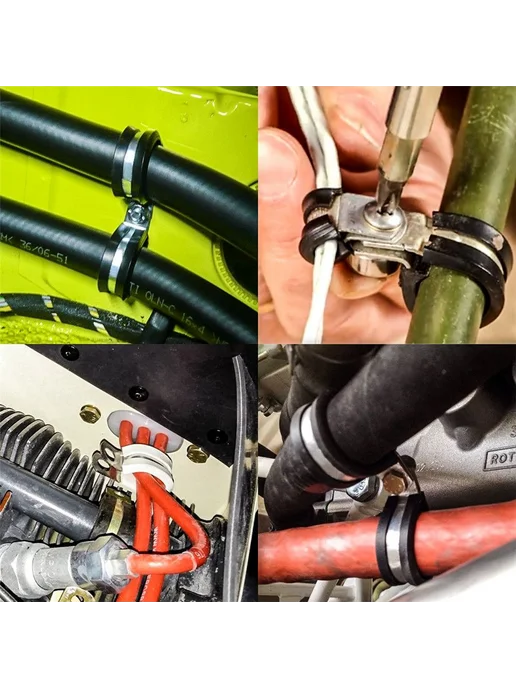 Mgf Mega Fix Хомут обрезиненный Руббер 22 20 W1 (2 шт.), 20 шт, фото 4