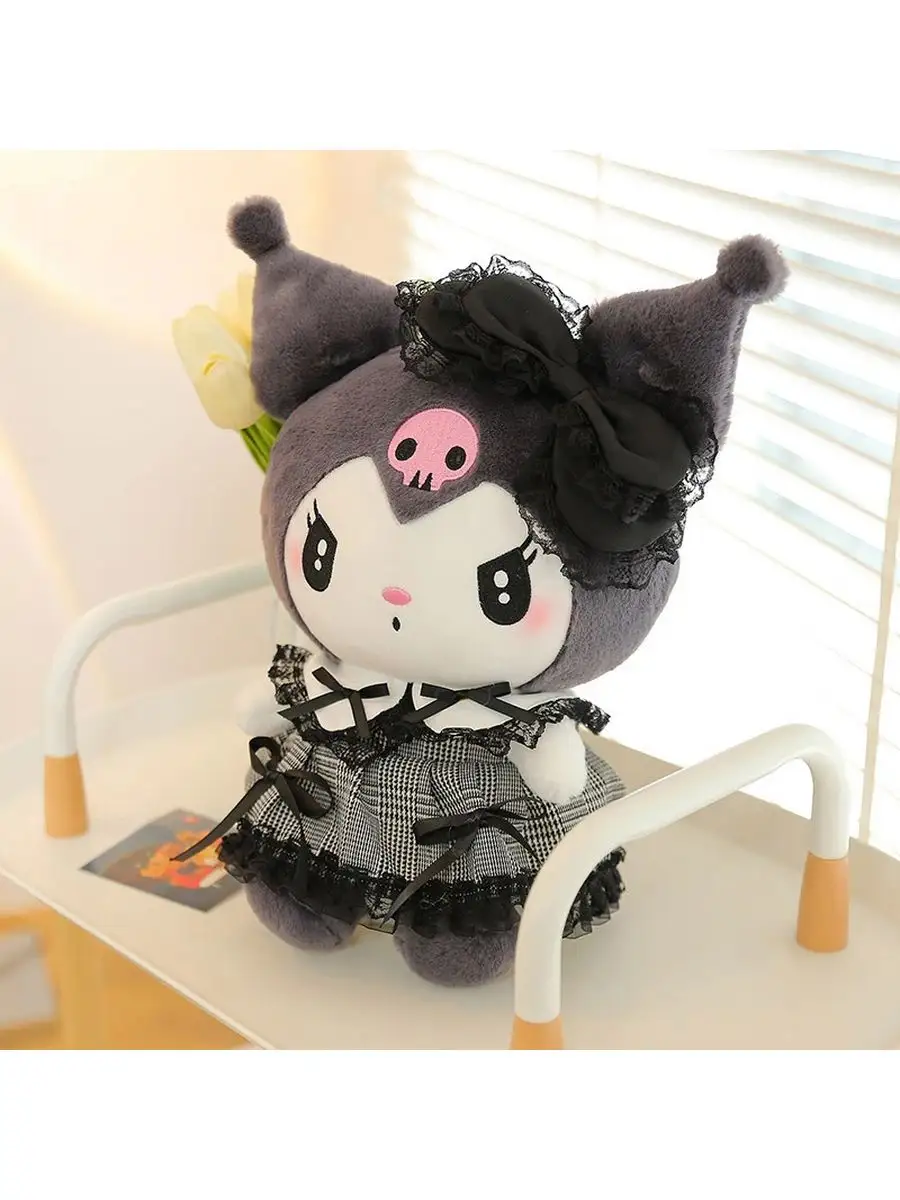 Куроми мягкая игрушка аниме Kuromi 28см KDA Toys 172061340 купить за 388 ₽  в интернет-магазине Wildberries