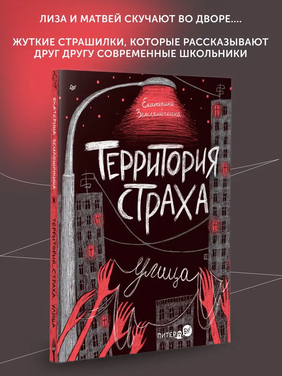 Книга для детей Территория страха. Улица ПИТЕР 172063000 купить за 387 ₽ в  интернет-магазине Wildberries