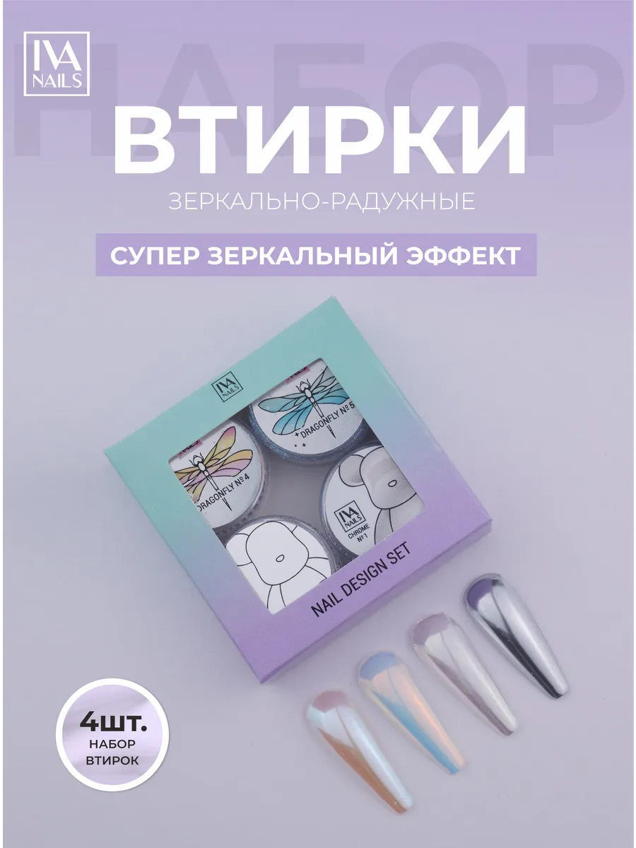 Втирка для ногтей яркий...