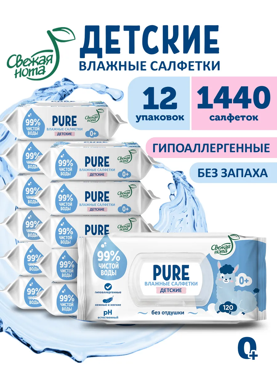 Влажные салфетки для...