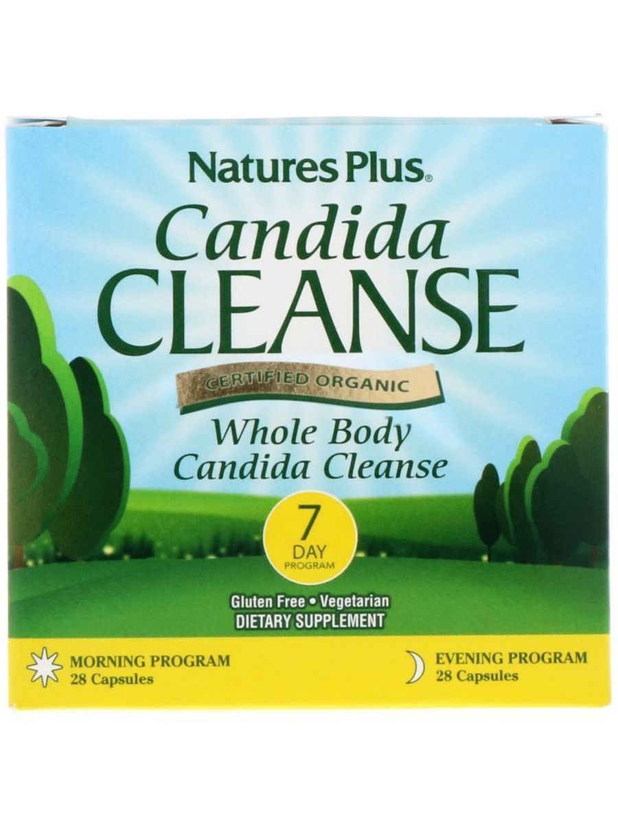 Now candida. Natures Plus Candida Cleanse 7 Day program (56 caps).