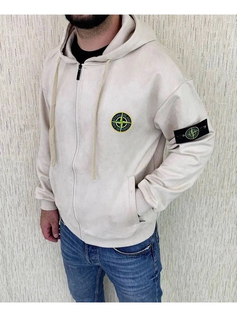 Зип худи STONE ISLAND 172124695 купить в интернет-магазине Wildberries