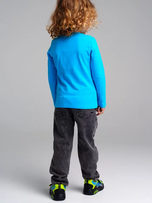 PlayToday Джинсы comfort fit на флисе, серый, фото 5