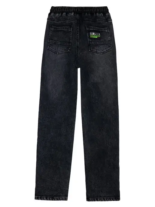 PlayToday Джинсы regular fit на флисе, серый, фото 6