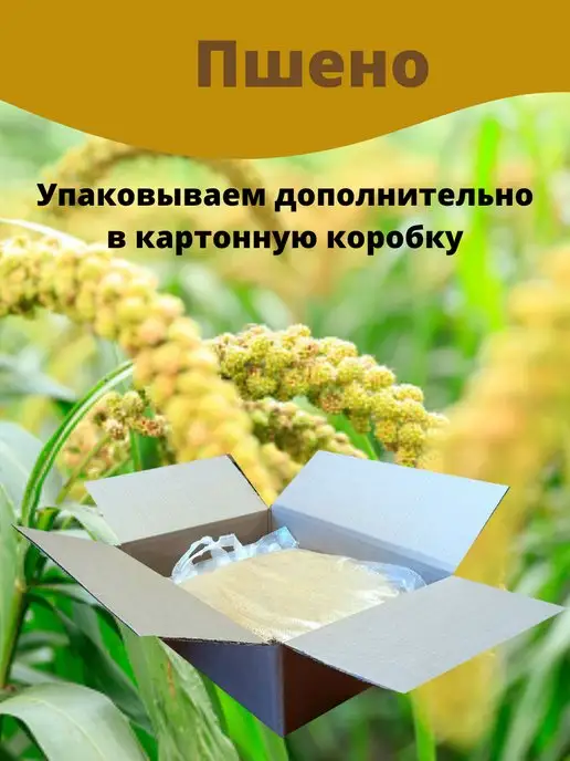 ООО"Оника" Крупа пшенная, Пшено 10кг, 10 кг, фото 5