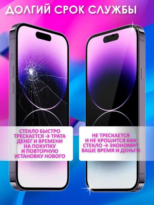 NIK accessories Защитная гидрогелевая пленка на iPhone 8 на экран глянцевая, вариант, фото 6