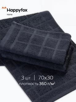 Полотенце махровое кухонное хлопок 30Х70 HappyFox Home 172139395 купить за 449 ₽ в интернет-магазине Wildberries