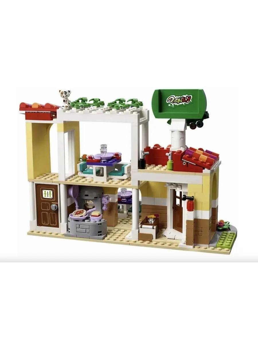 Friends lego restaurant sale