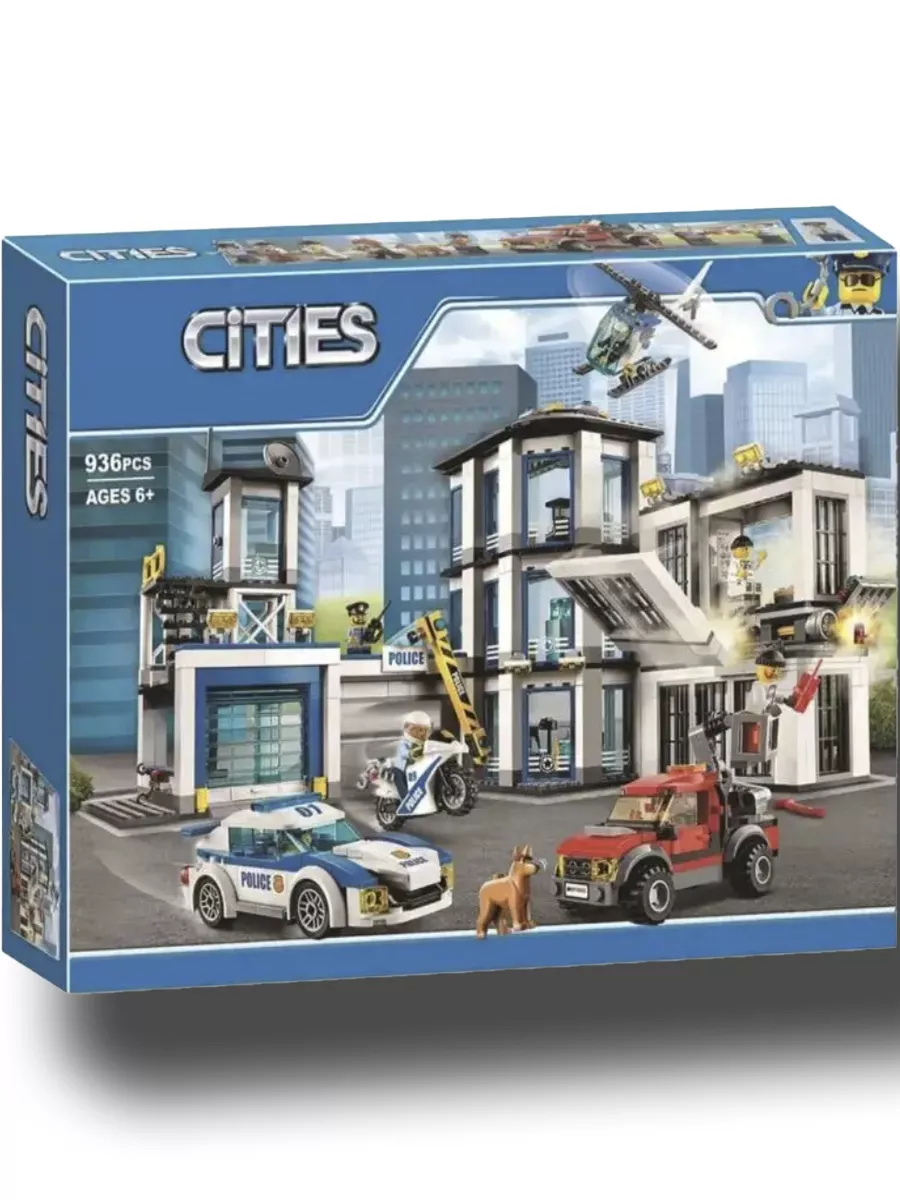 Конструктор Сити Полицейский участок Lego 172150165 купить за 3 820 ₽ в  интернет-магазине Wildberries