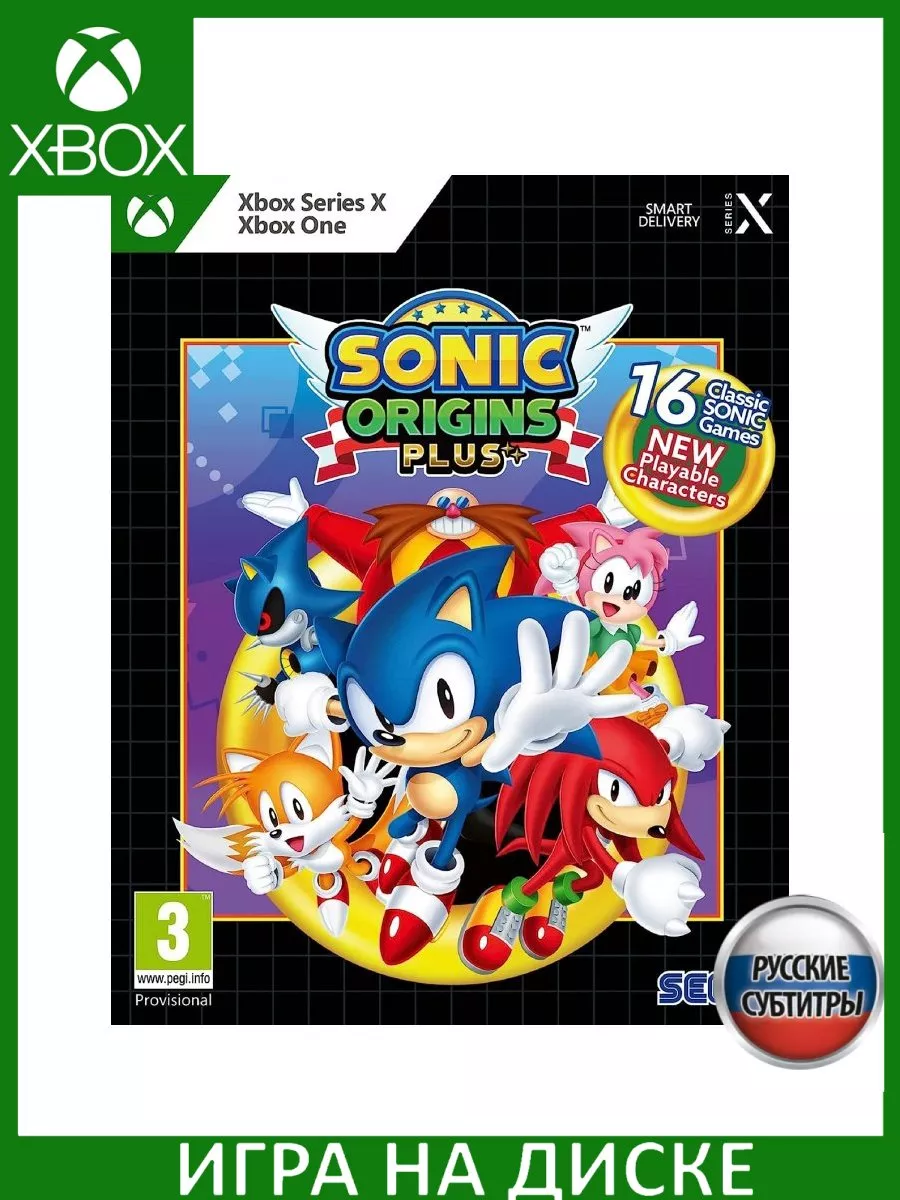 Sonic Origins Plus Русская Версия Xbox One Series X Диск Игра Xbox One  172152651 купить за 3 255 ₽ в интернет-магазине Wildberries