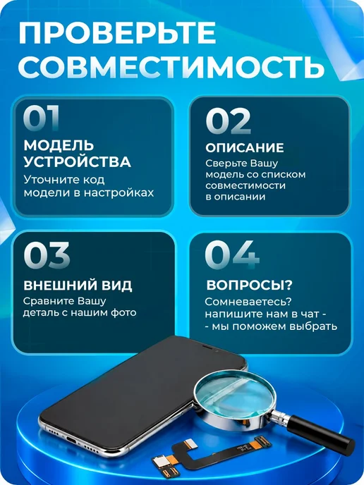MobiRound Тачскрин для Apple iPad 9 10.2 (2021) белый, AAA, белый, фото 3