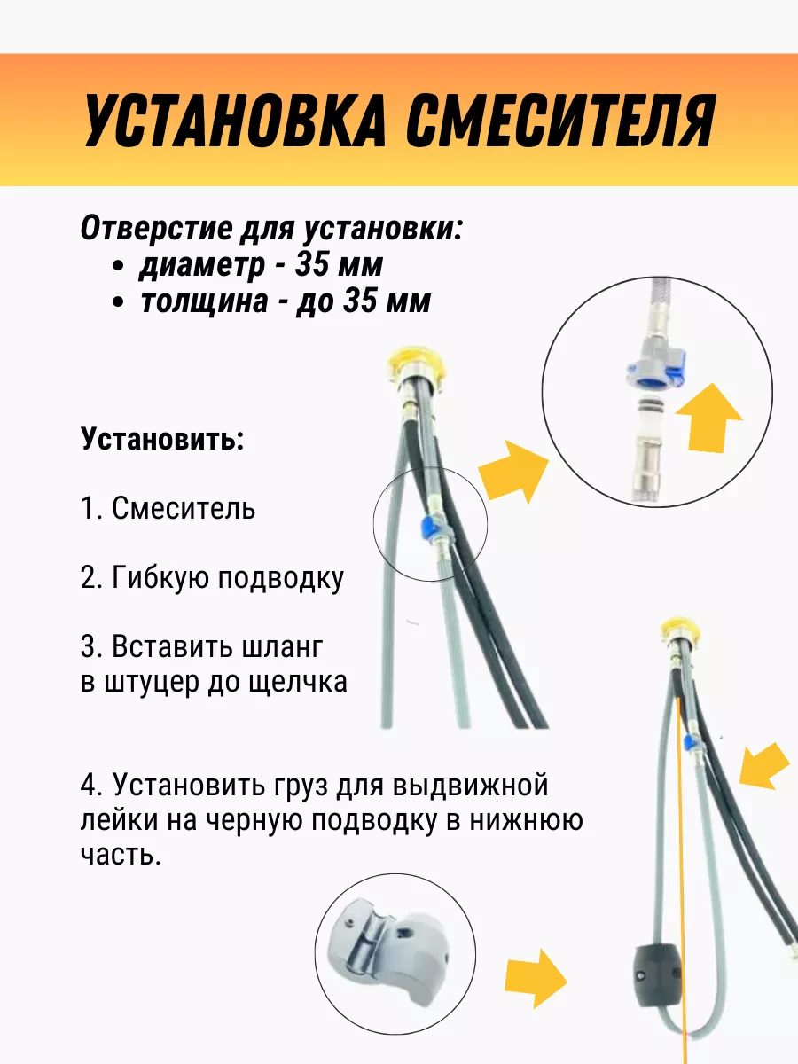 Как установить смеситель для ванны