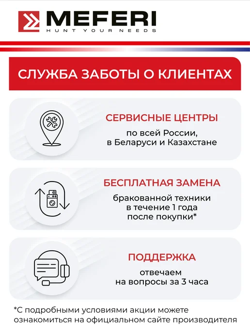 Meferi Микроволновая печь встраиваемая MMO6020BK LIGHT 20 л, 20 л, фото 2