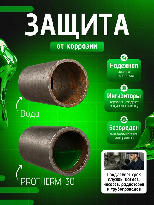 PROTHERM Теплоносители Теплоноситель для отопления Пропиленгликоль -30 (20 кг), 20 кг, фото 4