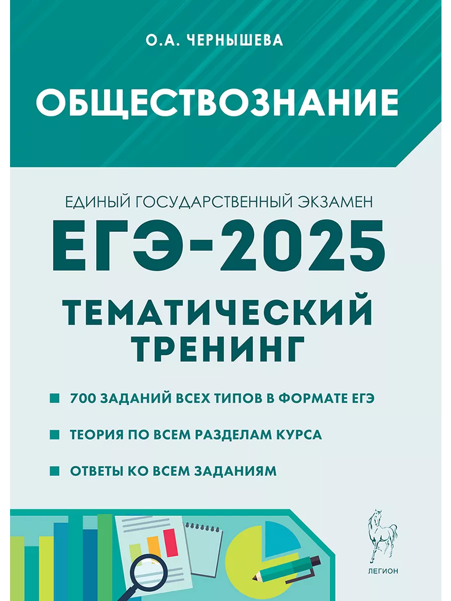 Обществознание. ЕГЭ-2024. Тематический тренинг ЛЕГИОН 172193680 купить в  интернет-магазине Wildberries