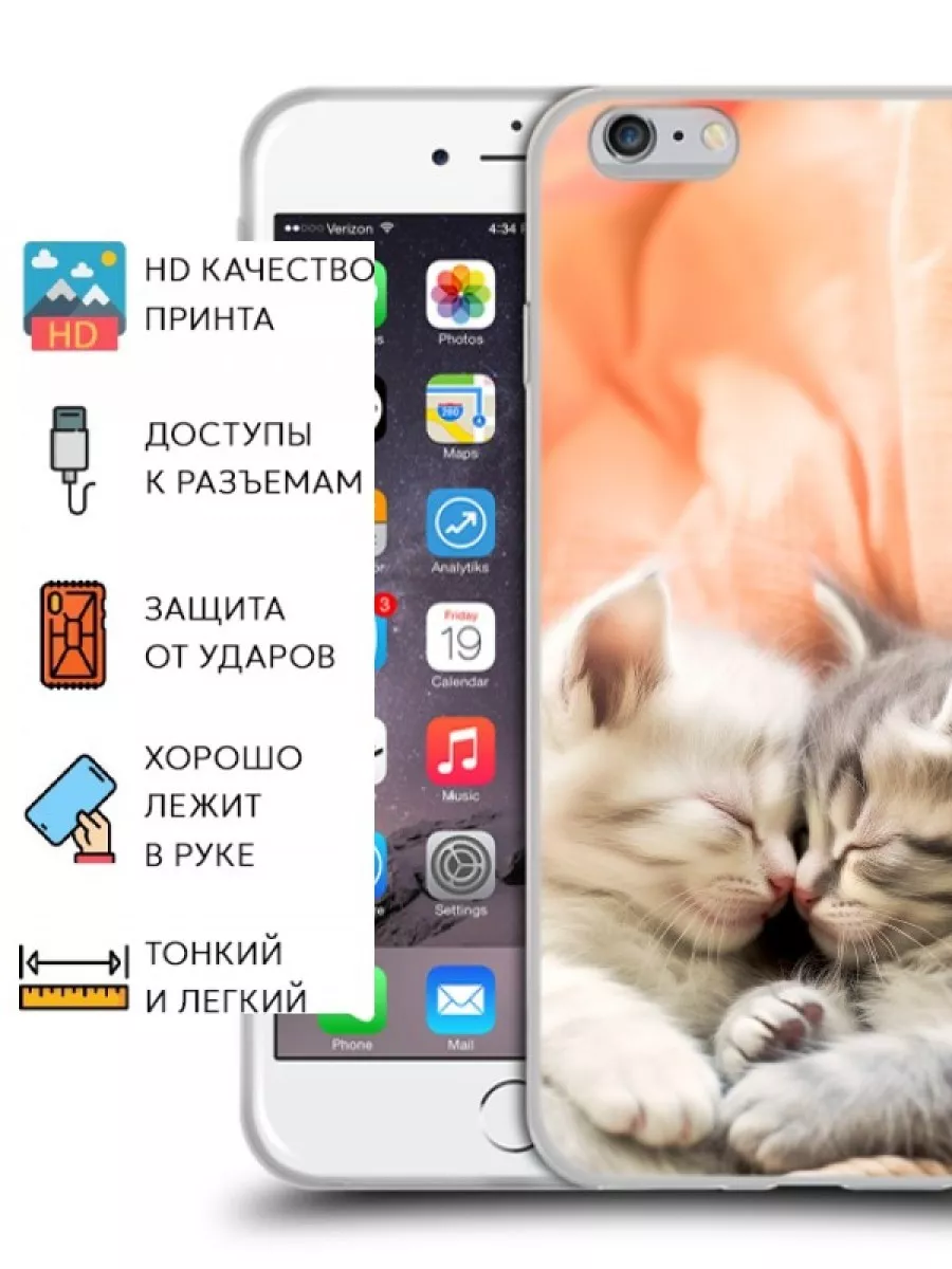 Чехол на Iphone 6 Plus/6s Plus/Айфон 6 Плюс/6c Плюс + 360skin 172202246  купить в интернет-магазине Wildberries