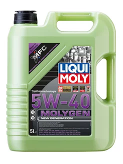 Моторное масло Ликви Моли Molygen New Generation 5W-40 5л Liqui Moly 172204135 купить за 7 903 ₽ в интернет-магазине Wildberries