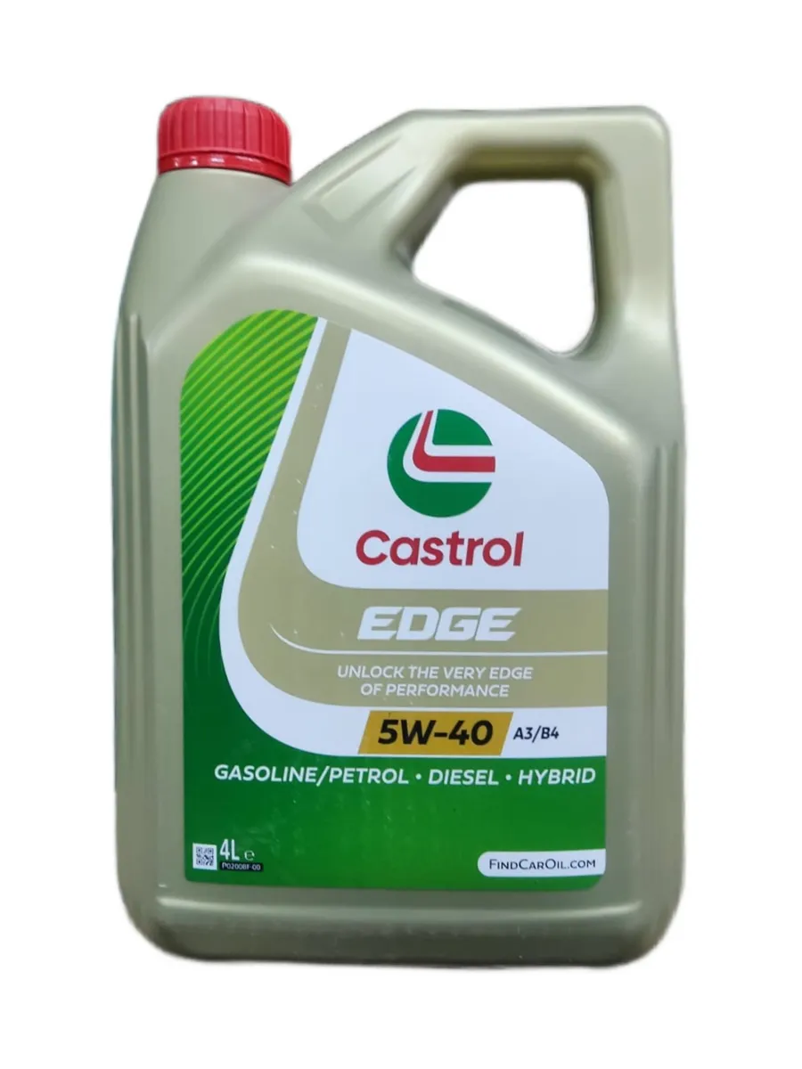 Моторное масло EDGE 5W-40 A3 B4 4л. 15A6F4 CASTROL 172213699
