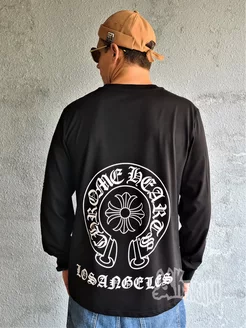 Лонгслив Хром Хартс Chrome hearts 172230196 купить за 2103 ₽ в