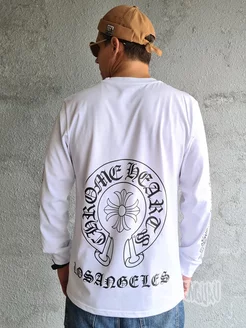 Лонгслив Хром Хартс Chrome hearts 172230198 купить за 8960 тг. в