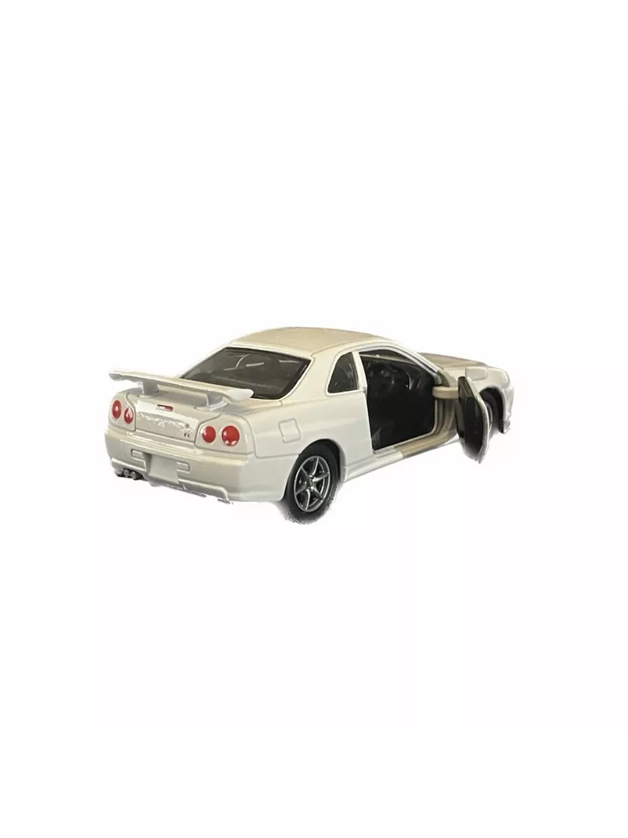 Машинка NISSAN SKYLINE GT-R R34 / 1:38 / Белый WELLY 172264477 купить за  713 ₽ в интернет-магазине Wildberries