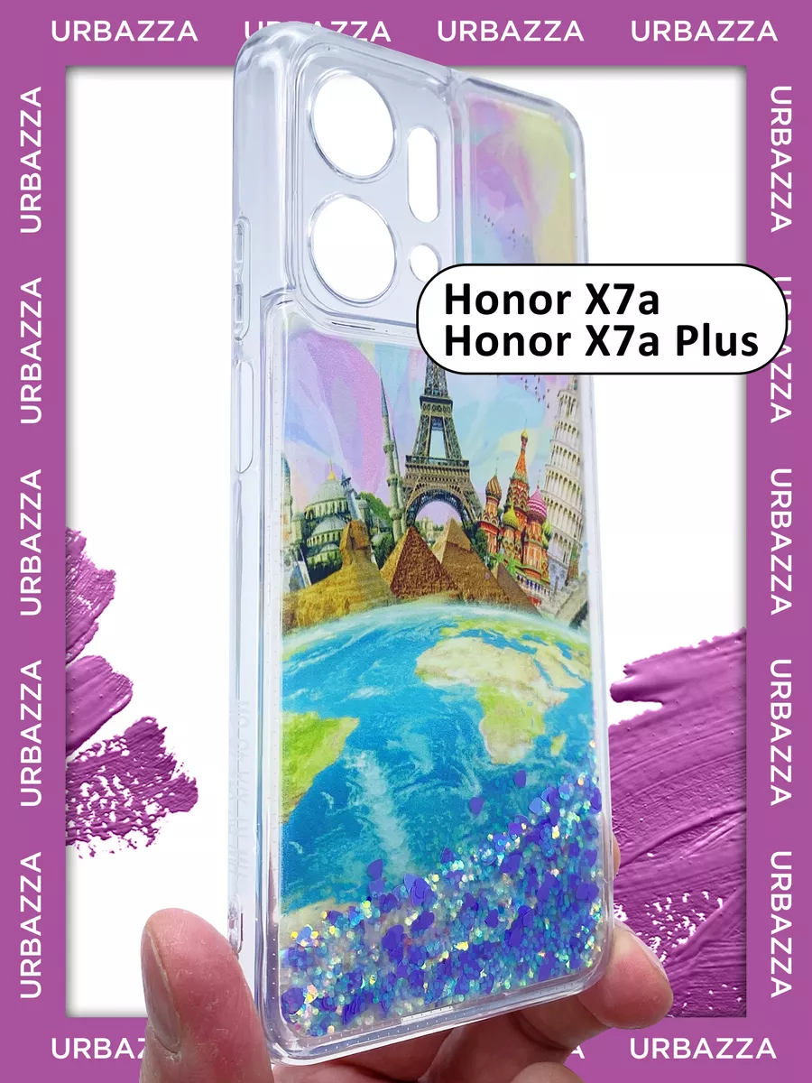 Чехол переливашка Honor X7a, X7a plus, Хонор Х7а, Х7а плюс URBAZZA  172274081 купить за 277 ₽ в интернет-магазине Wildberries