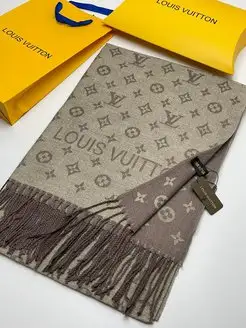 Женский брендовый палантин шарф LOUIS VUITTON 172276074 купить за 940 ₽ в интернет-магазине Wildberries