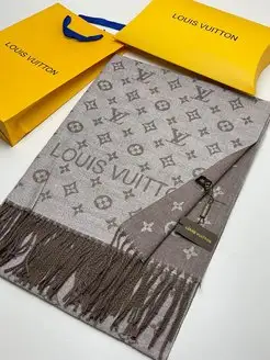 Женский брендовый палантин шарф LOUIS VUITTON 172276125 купить за 940 ₽ в интернет-магазине Wildberries