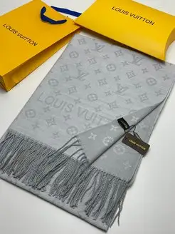 Женский брендовый палантин шарф LOUIS VUITTON 172276127 купить за 836 ₽ в интернет-магазине Wildberries